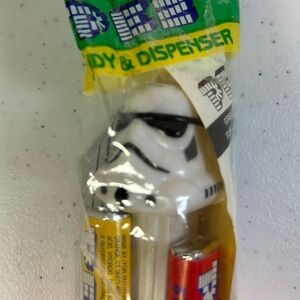Vintage Star Wars Stormtrooper PEZ Dispenser New Sealed in Original Bag (1997)